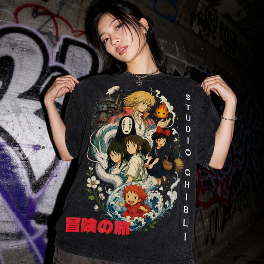 The Nostalgia of Retro Anime, Woven into Heavyweight Streetwear.