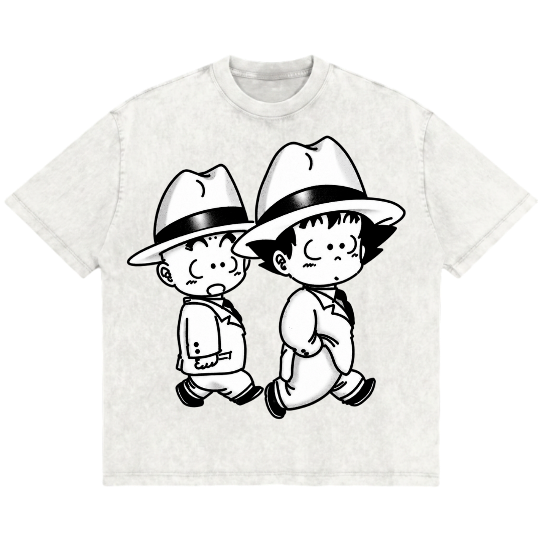 Goku & Krillin Retro Vibe