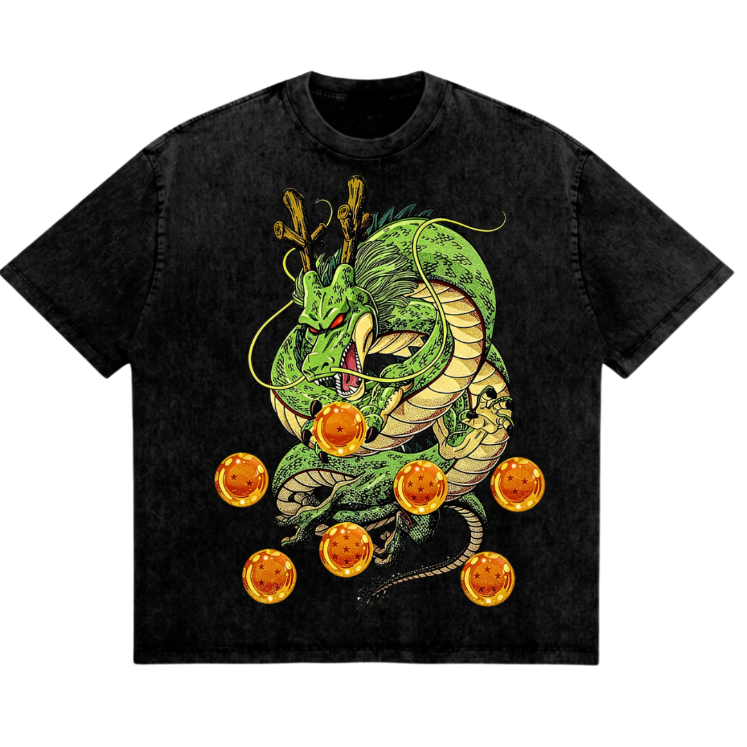 Shenron  Awakening Front Print