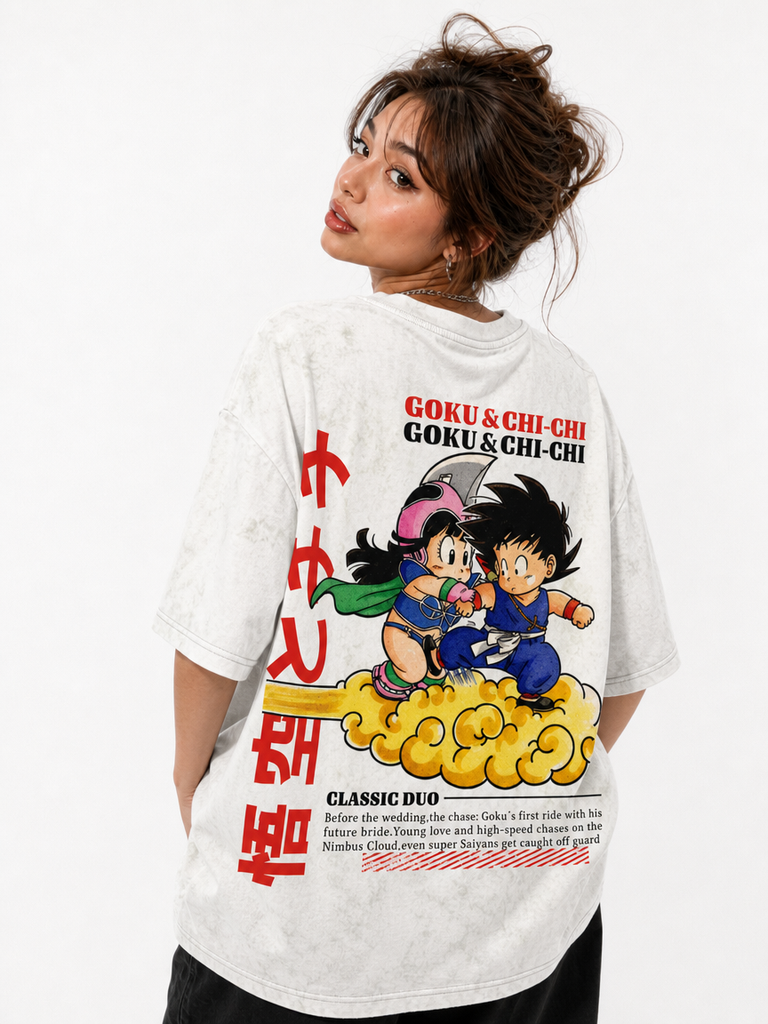 Goku & Chi-Chi Backprint