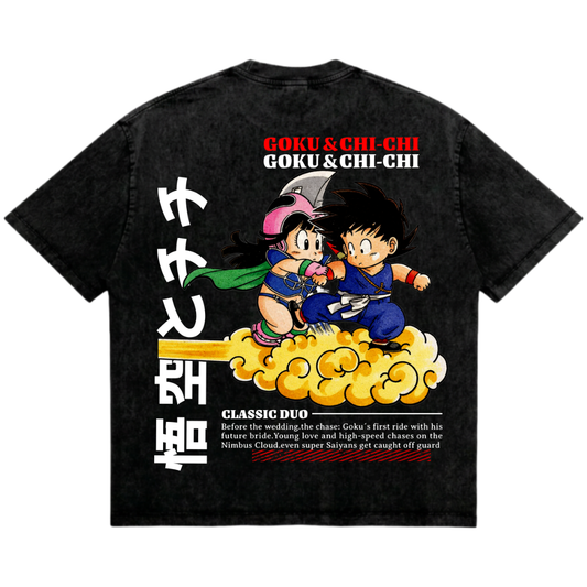 Goku & Chi-Chi Backprint