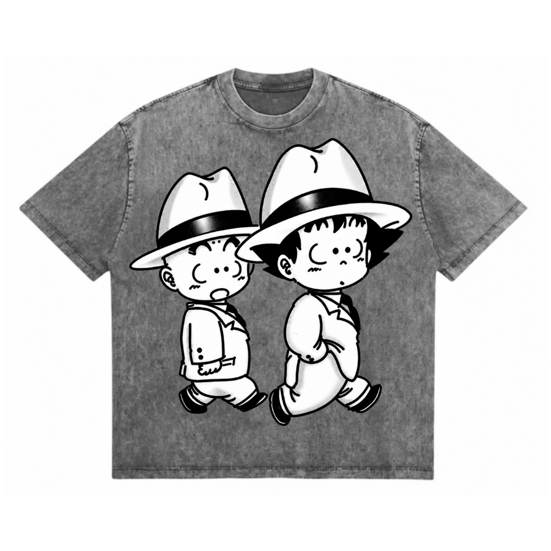 Goku & Krillin Retro Vibe