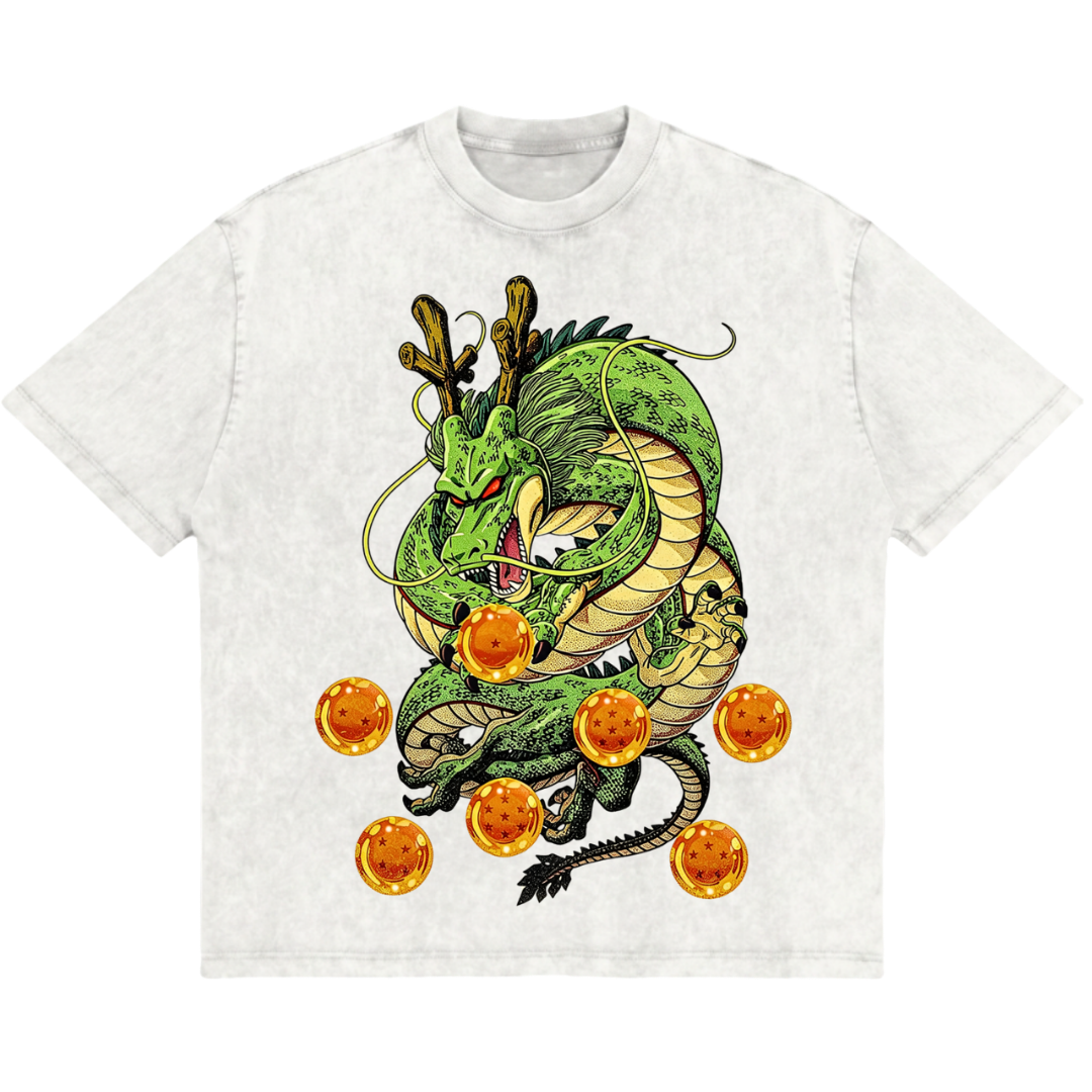 Shenron  Awakening Front Print