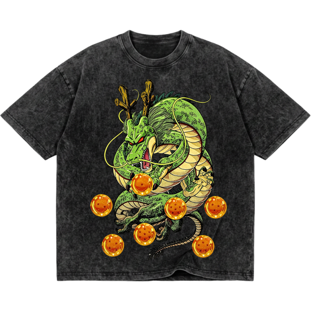 Shenron  Awakening Front Print