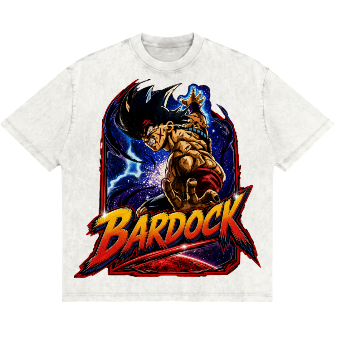 Bardock: 90s Heritage Fan Edition Oversized Tee