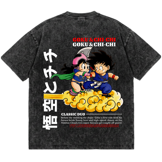 Goku & Chi-Chi Backprint