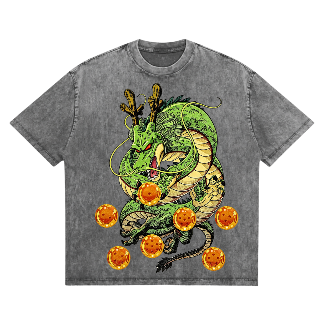 Shenron  Awakening Front Print
