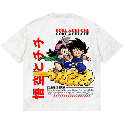 Goku & Chi-Chi Backprint