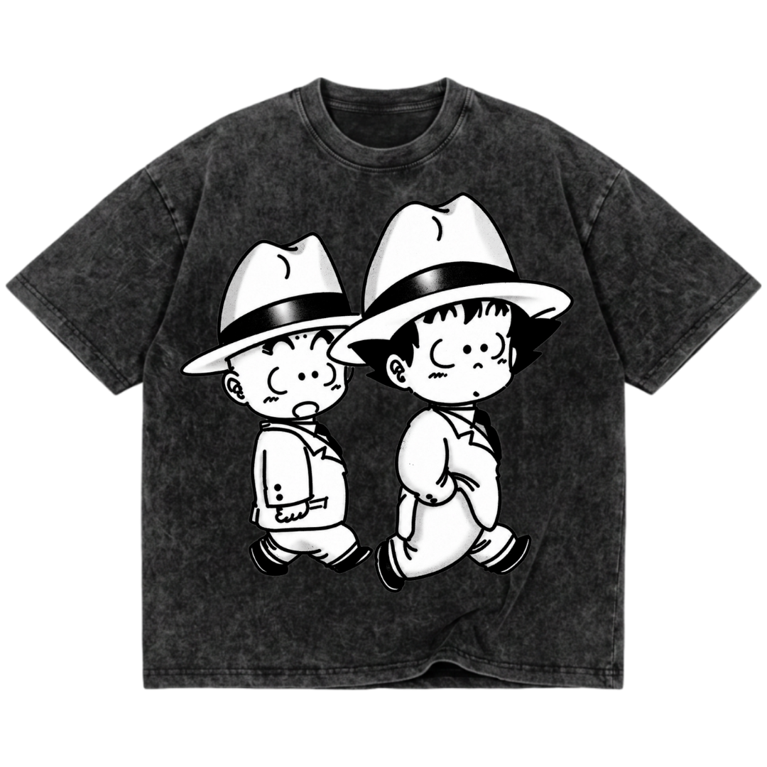 Goku & Krillin Retro Vibe