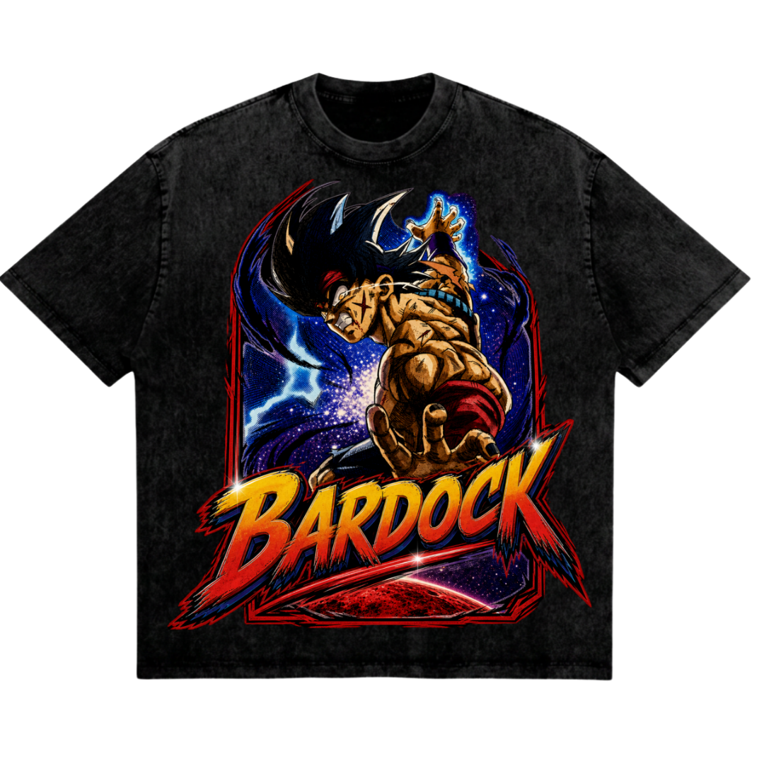 Bardock: 90s Heritage Fan Edition Oversized Tee