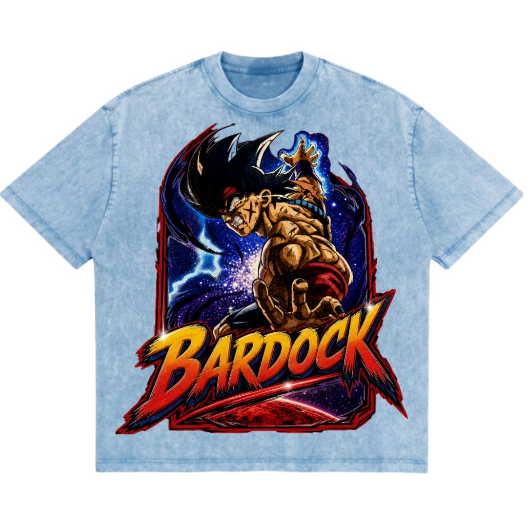 Bardock: 90s Heritage Fan Edition Oversized Tee