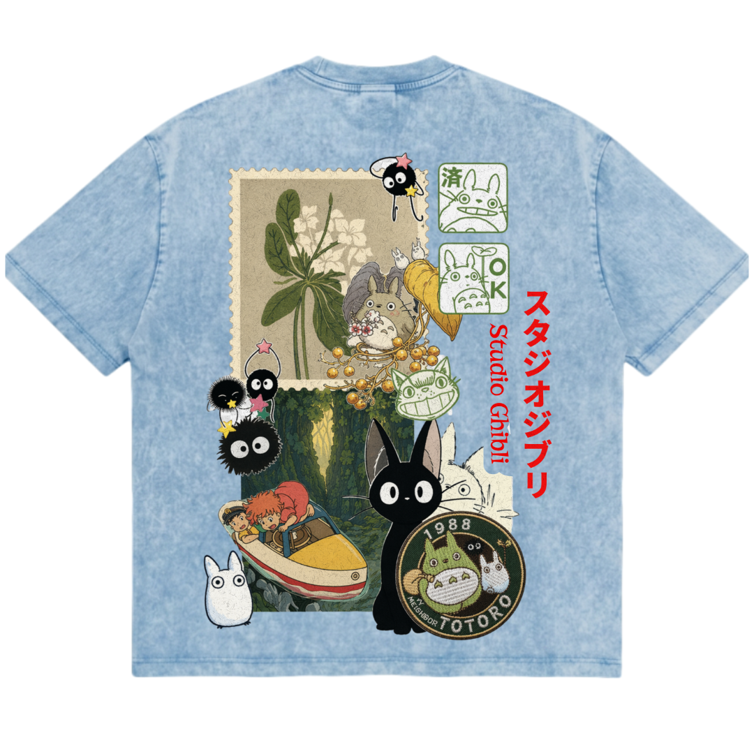Vintage Ghibli Backprint