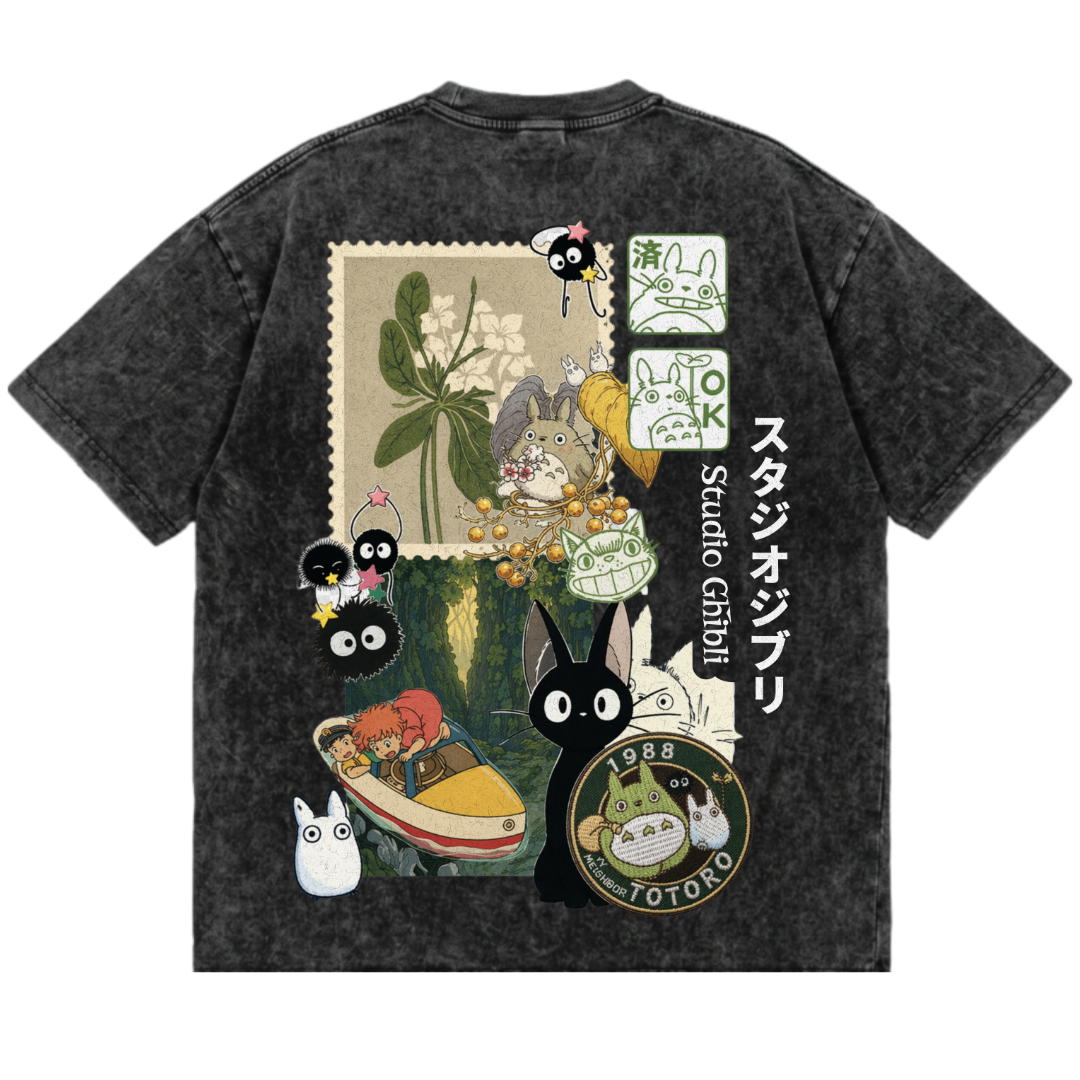 Vintage Ghibli Backprint